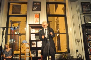 Professor Irwin Corey at the Lowbrow Reader Variety Hour